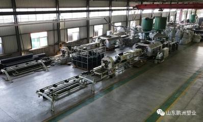 山东鹏洲塑业塑料检查井和双壁波纹管系列产品助力农村污水整治